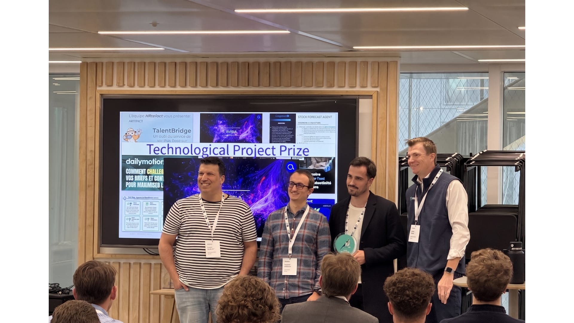 Remise de prix Challenge Dataiku octobre 2025