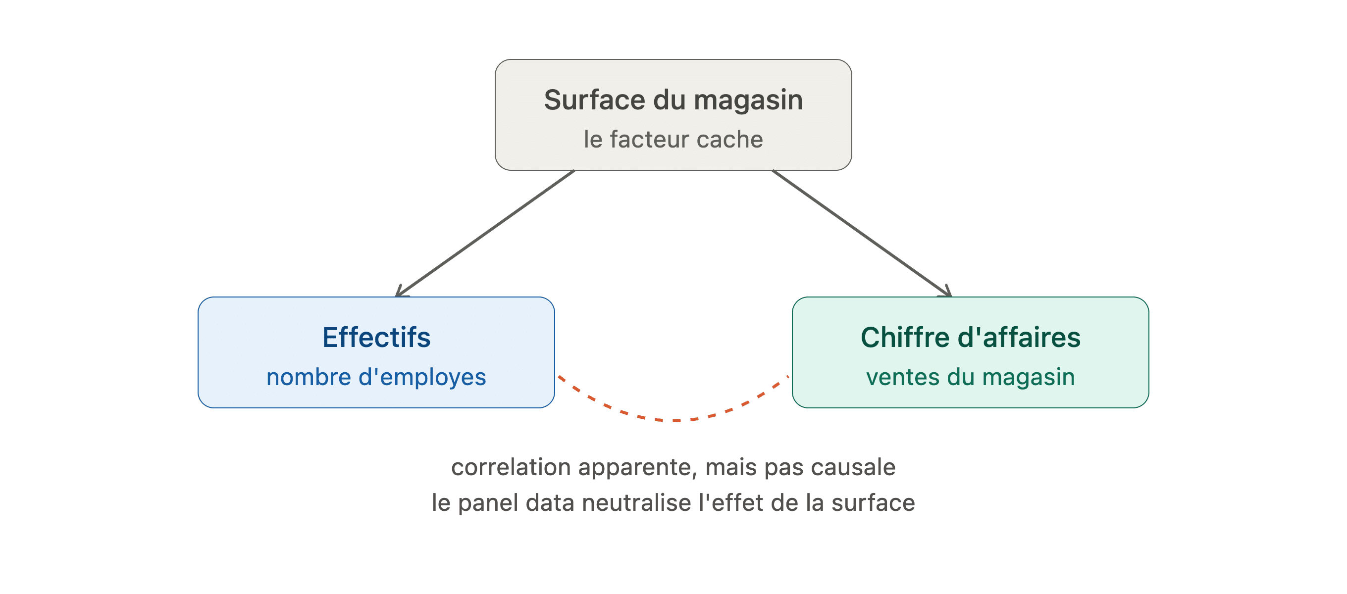 Biais_effectifs_surface_confondant • Avisia Effet-fixe-avisia